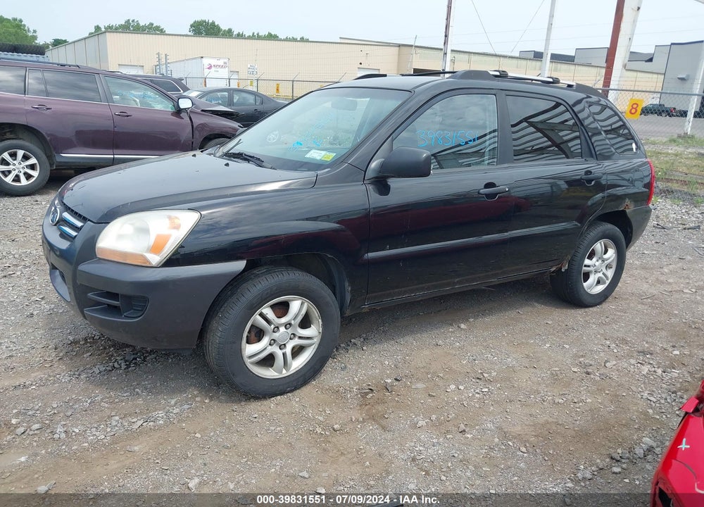 2008 KIA SPORTAGE LX V6 VIN: KNDJF723487452894