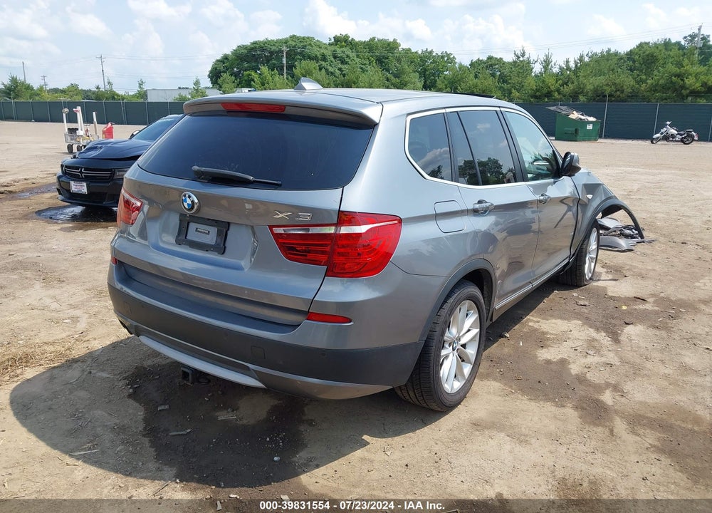 2014 BMW X3 XDRIVE28I VIN: 5UXWX9C59E0D43660