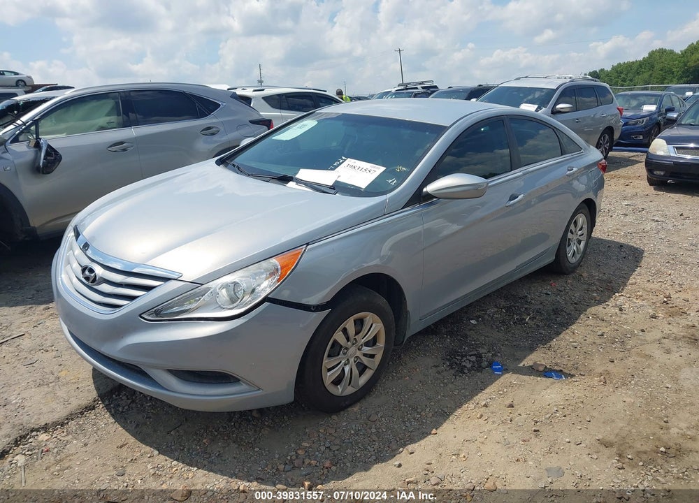 2011 HYUNDAI SONATA GLS VIN: 5NPEB4AC2BH256937