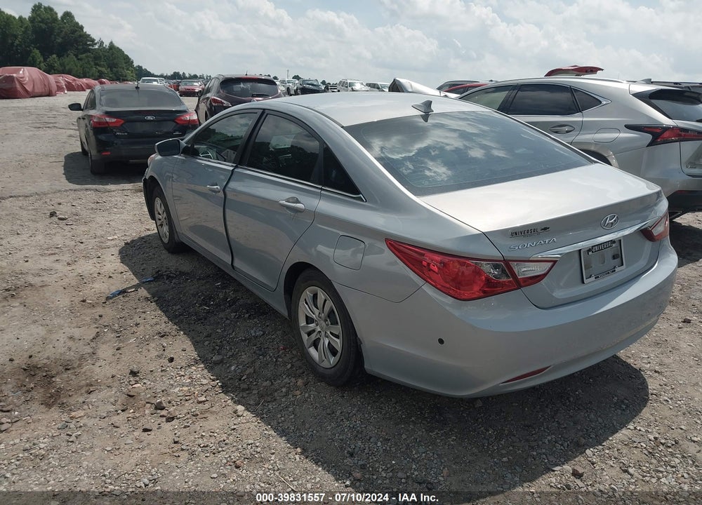 2011 HYUNDAI SONATA GLS VIN: 5NPEB4AC2BH256937