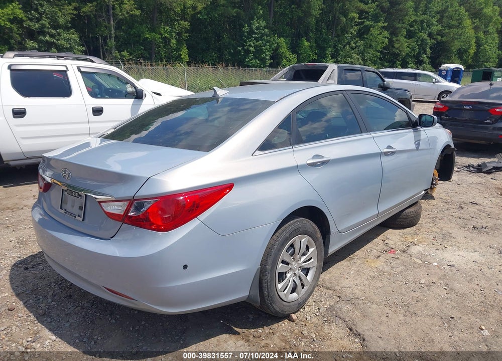 2011 HYUNDAI SONATA GLS VIN: 5NPEB4AC2BH256937