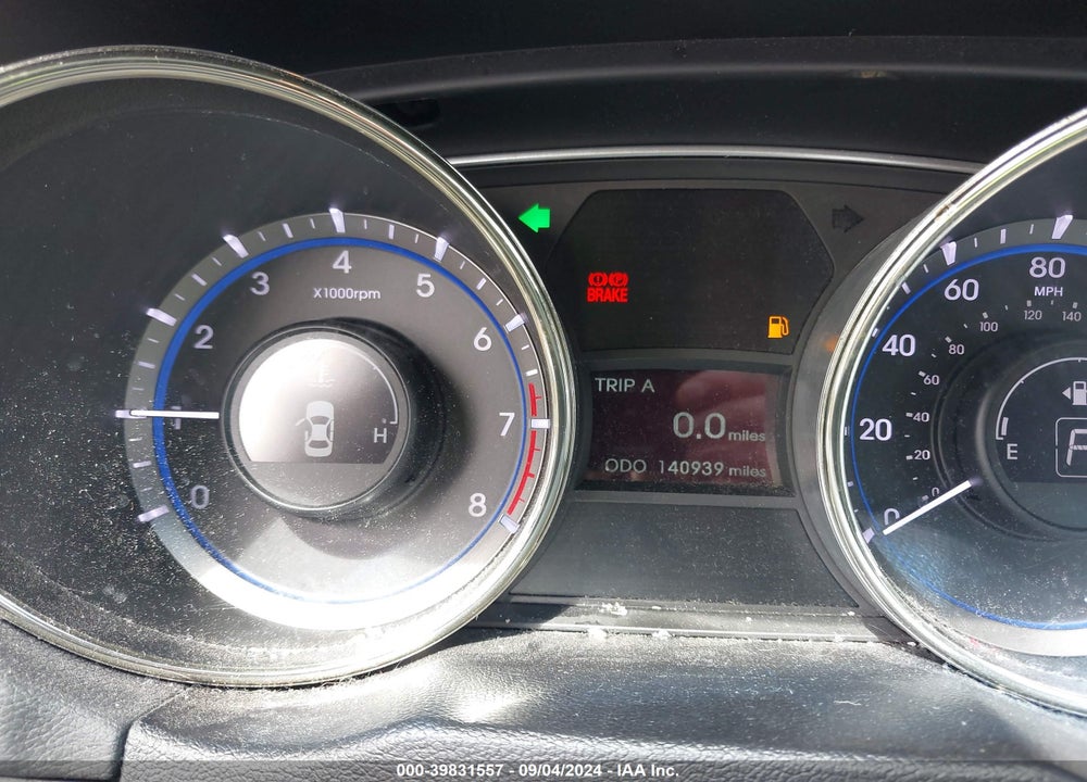 2011 HYUNDAI SONATA GLS VIN: 5NPEB4AC2BH256937