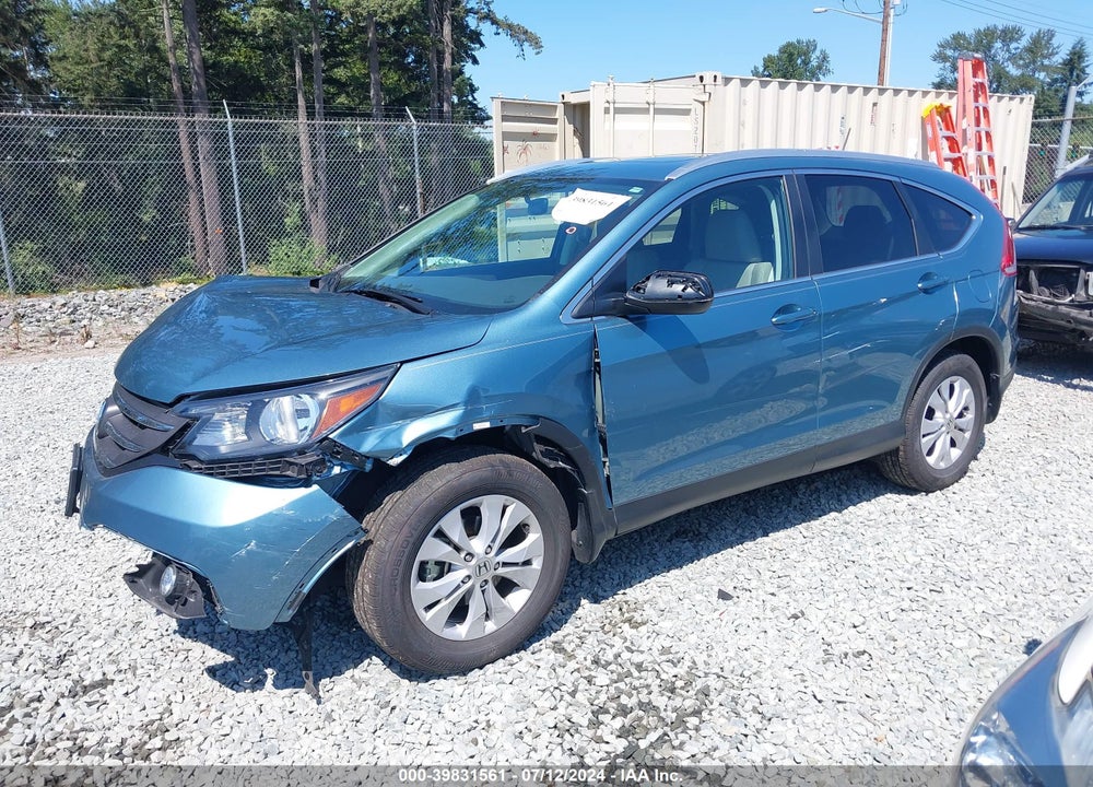 2014 HONDA CR-V EX-L VIN: 2HKRM4H77EH690389