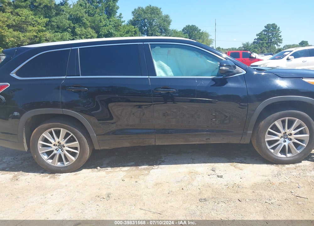 2016 TOYOTA HIGHLANDER LIMITED V6 VIN: 5TDYKRFH7GS142836