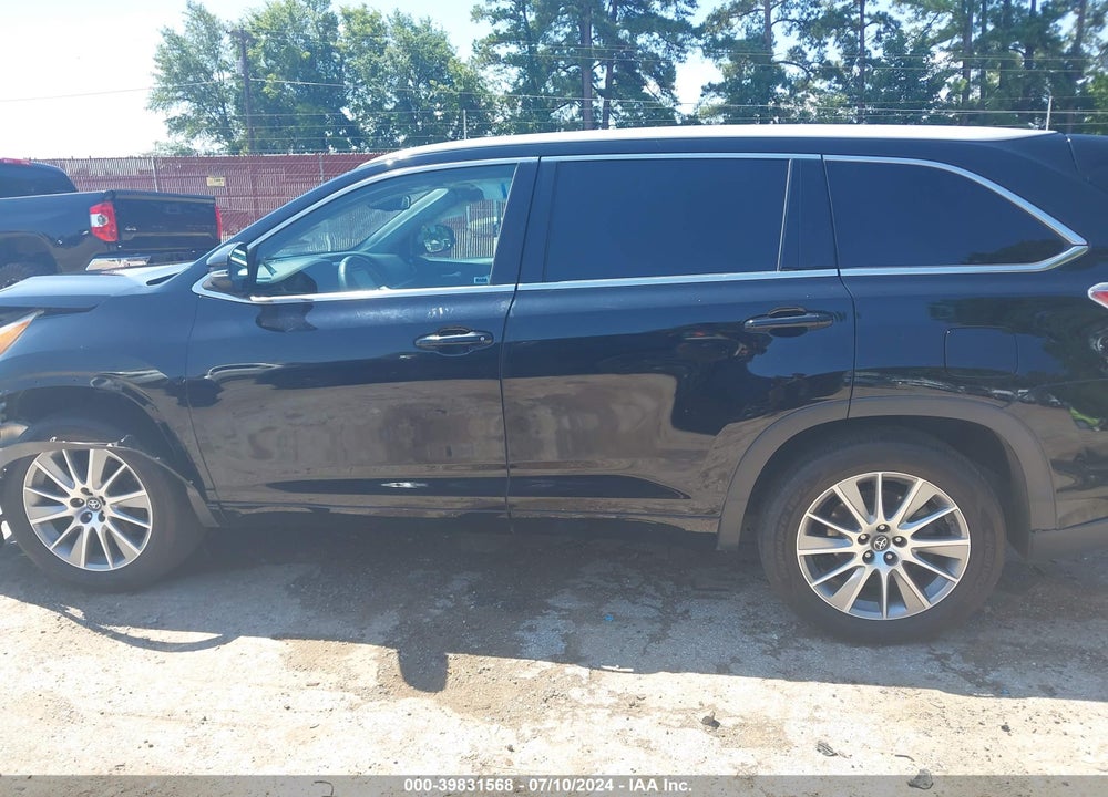 2016 TOYOTA HIGHLANDER LIMITED V6 VIN: 5TDYKRFH7GS142836