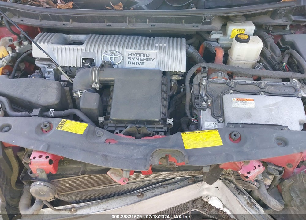 2012 TOYOTA PRIUS TWO VIN: JTDKN3DUXC5383431