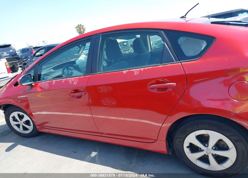 2012 TOYOTA PRIUS TWO VIN: JTDKN3DUXC5383431