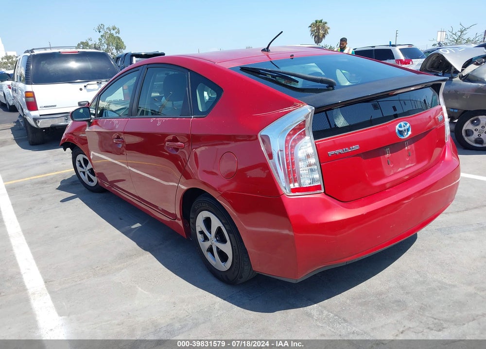 2012 TOYOTA PRIUS TWO VIN: JTDKN3DUXC5383431
