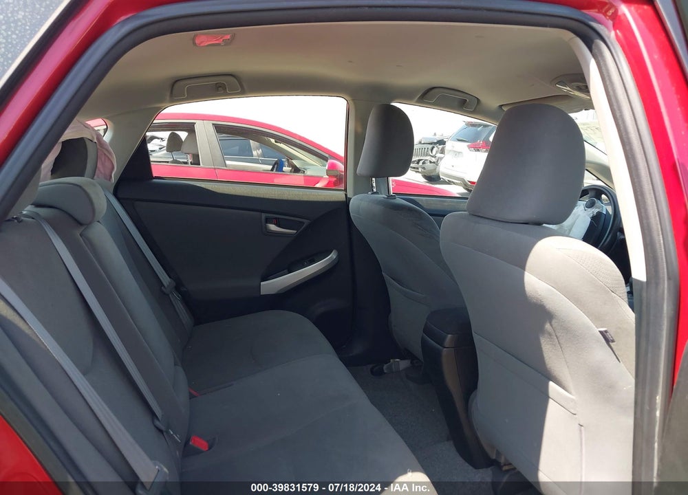 2012 TOYOTA PRIUS TWO VIN: JTDKN3DUXC5383431