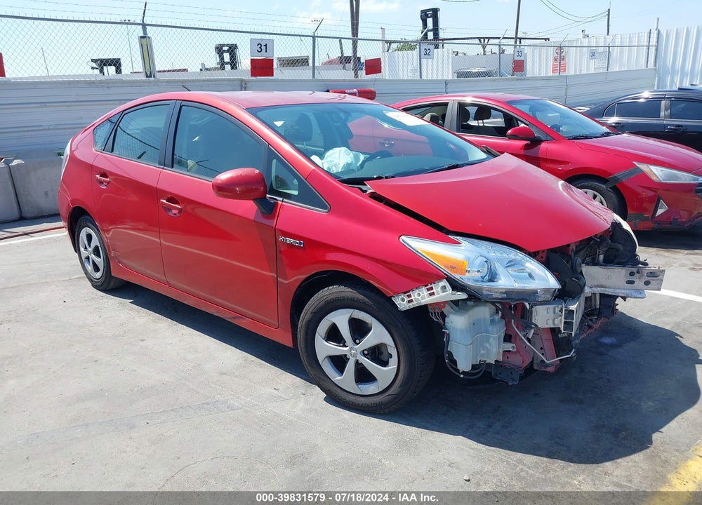 2012 TOYOTA PRIUS TWO VIN: JTDKN3DUXC5383431