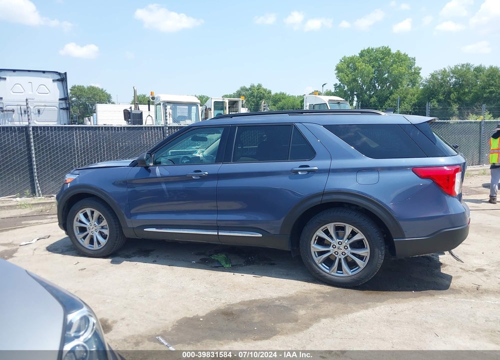 2021 FORD EXPLORER XLT VIN: 1FMSK8DH9MGA46131