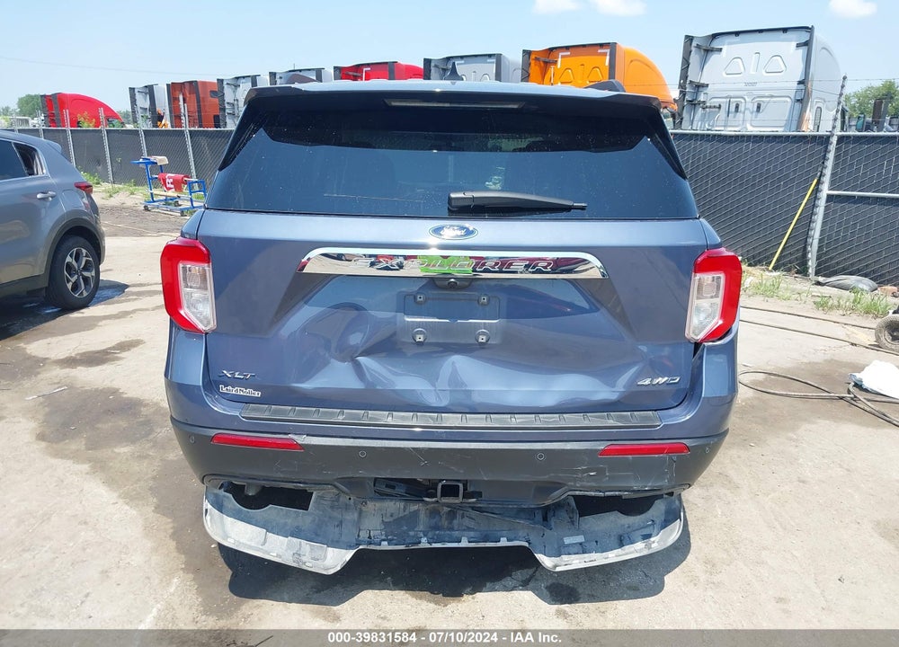 2021 FORD EXPLORER XLT VIN: 1FMSK8DH9MGA46131