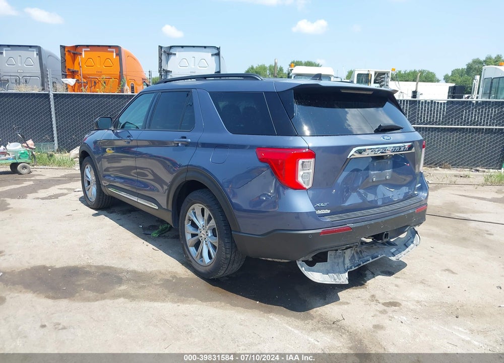 2021 FORD EXPLORER XLT VIN: 1FMSK8DH9MGA46131