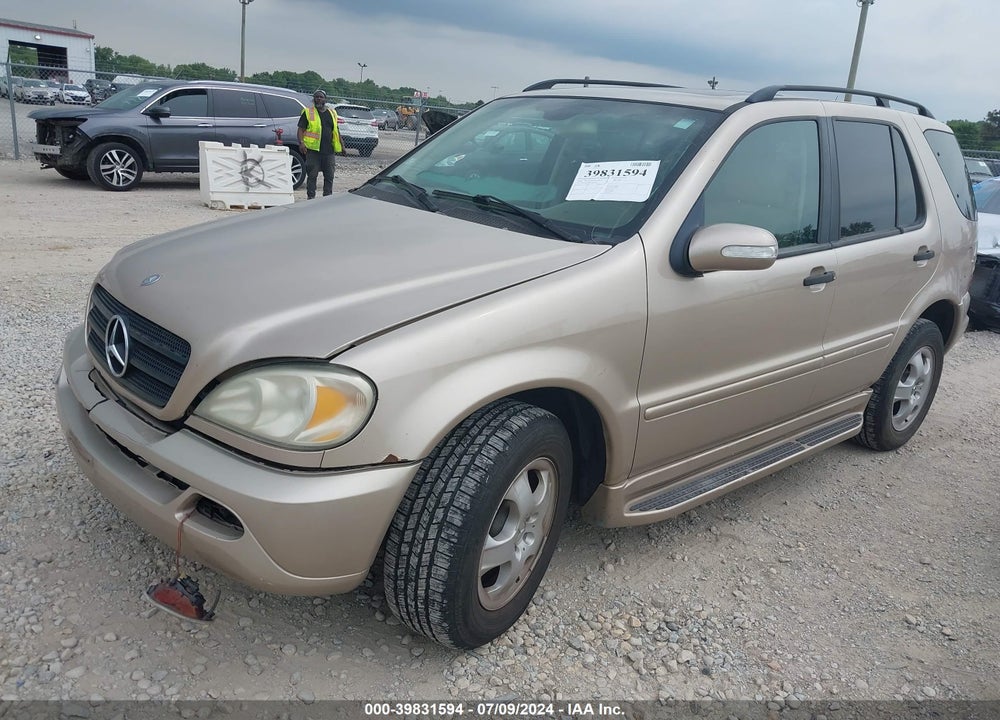 2003 MERCEDES-BENZ ML 320 VIN: 4JGAB54E83A377462