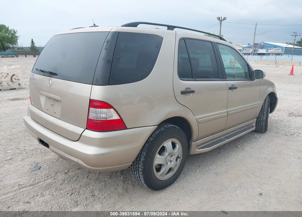 2003 MERCEDES-BENZ ML 320 VIN: 4JGAB54E83A377462