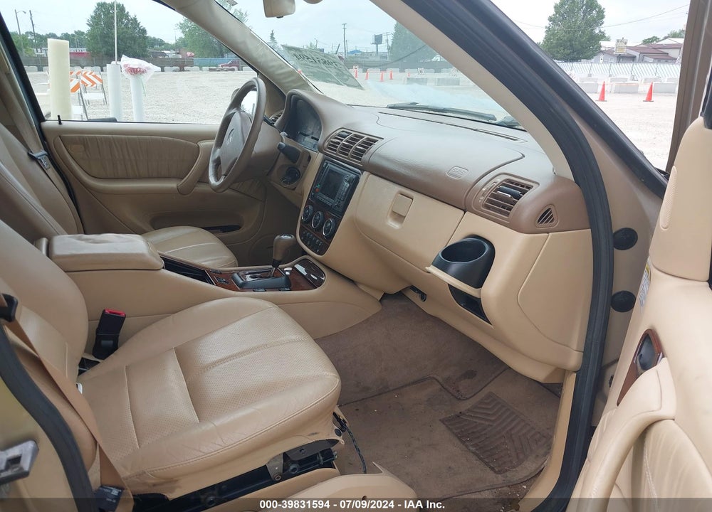 2003 MERCEDES-BENZ ML 320 VIN: 4JGAB54E83A377462