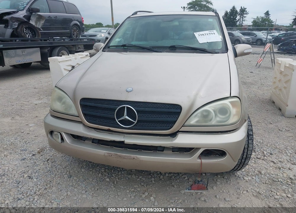 2003 MERCEDES-BENZ ML 320 VIN: 4JGAB54E83A377462