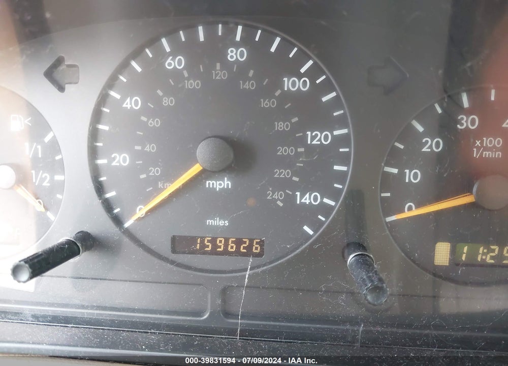 2003 MERCEDES-BENZ ML 320 VIN: 4JGAB54E83A377462