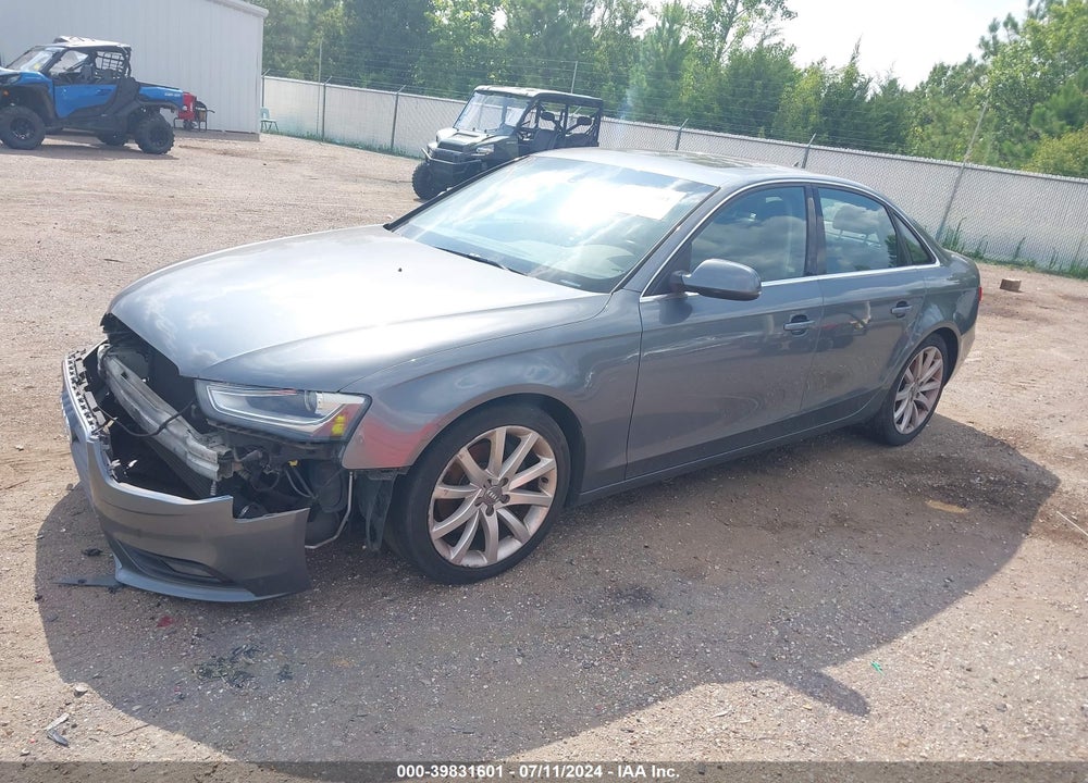 2013 AUDI A4 2.0T PREMIUM VIN: WAUFFAFL3DN020524