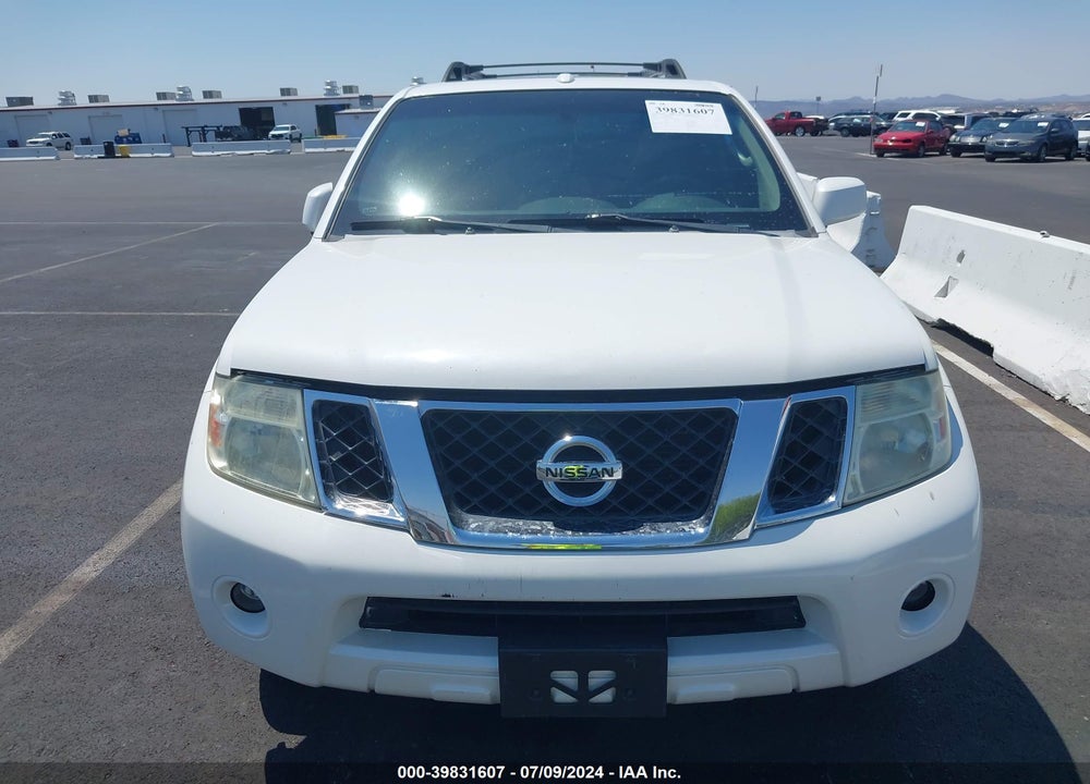 2008 NISSAN PATHFINDER SE VIN: 5N1AR18U58C659477