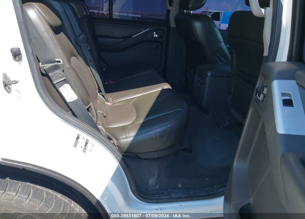 2008 NISSAN PATHFINDER SE VIN: 5N1AR18U58C659477