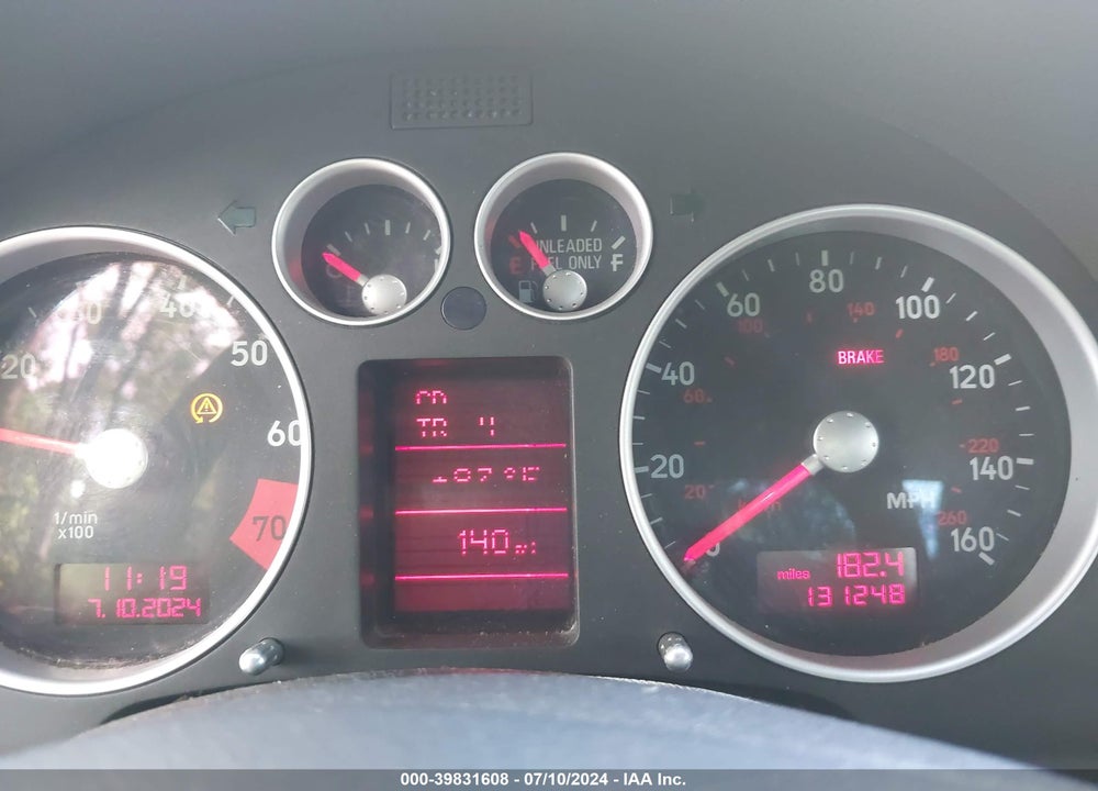 2004 AUDI TT 1.8L VIN: TRUWT28N141002438