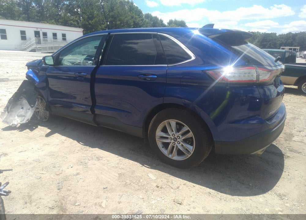 2015 FORD EDGE SEL VIN: 2FMTK3J87FBC18808
