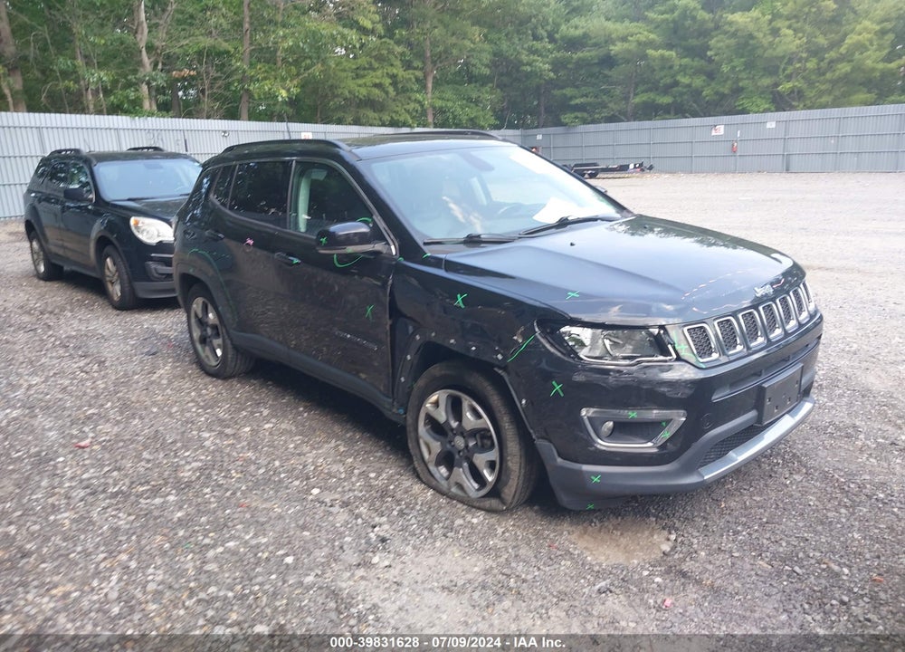 2018 JEEP COMPASS LIMITED 4X4 VIN: 3C4NJDCB3JT402087