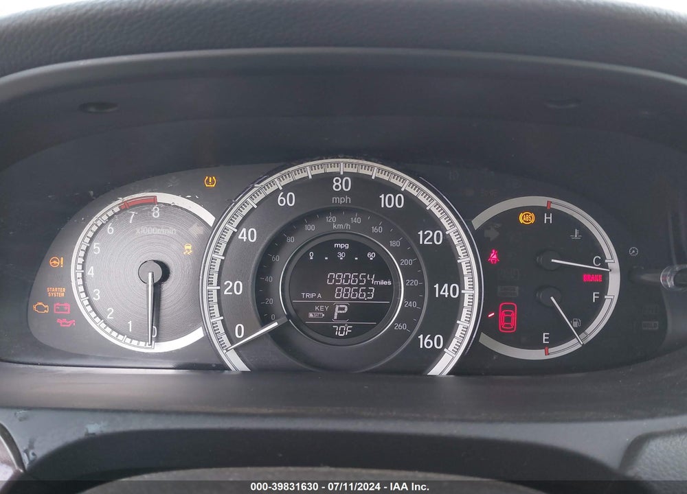 2016 HONDA ACCORD EX VIN: 1HGCR2F7XGA131977