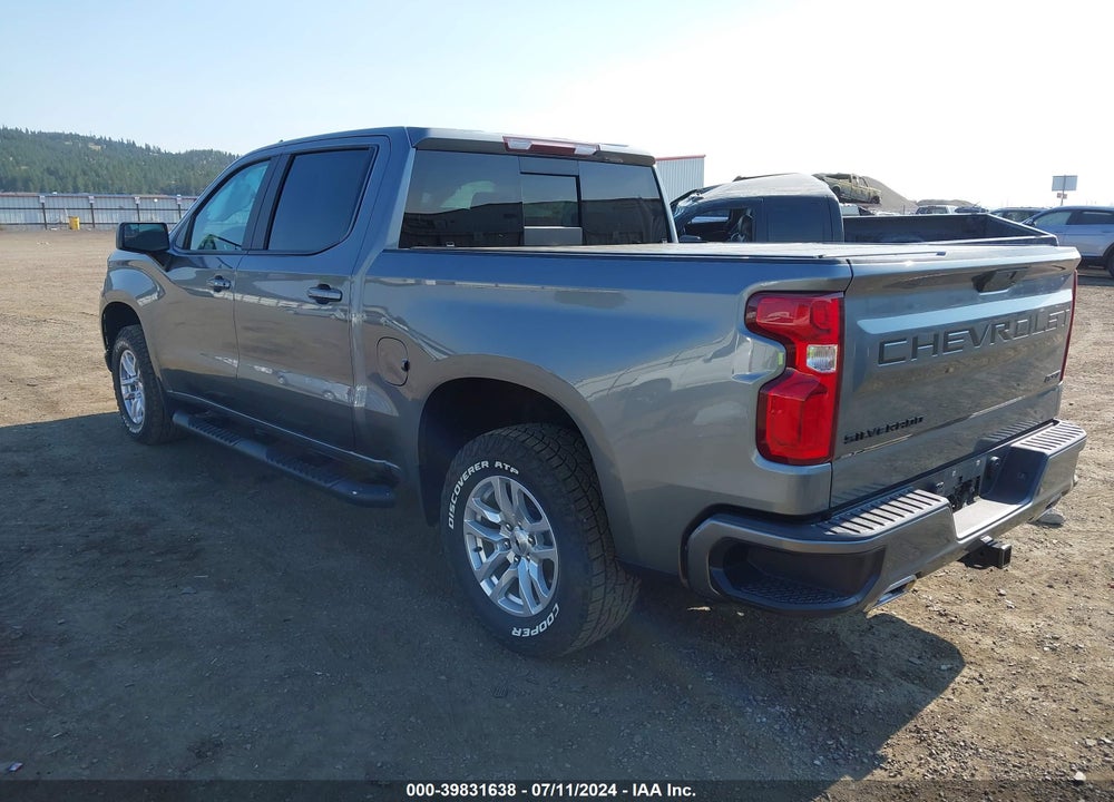 2021 CHEVROLET SILVERADO 1500 4WD SHORT BED RST VIN: 3GCUYEED0MG106470
