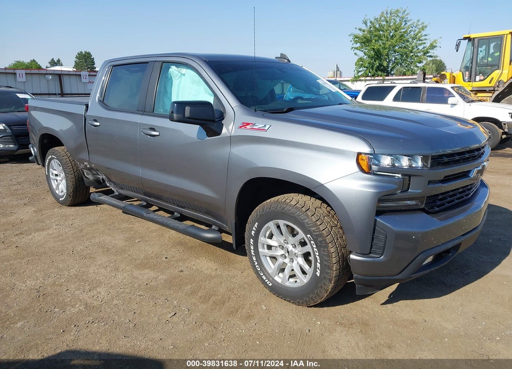 2021 CHEVROLET SILVERADO 1500 4WD SHORT BED RST VIN: 3GCUYEED0MG106470