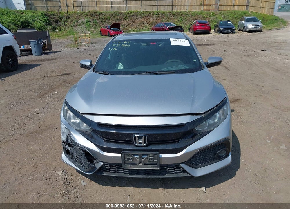 2017 HONDA CIVIC EX VIN: SHHFK7H54HU219147