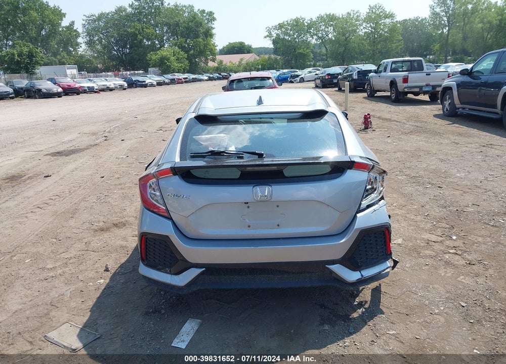 2017 HONDA CIVIC EX VIN: SHHFK7H54HU219147
