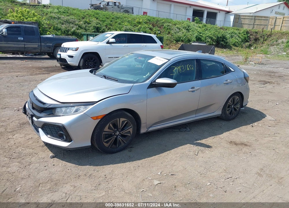 2017 HONDA CIVIC EX VIN: SHHFK7H54HU219147