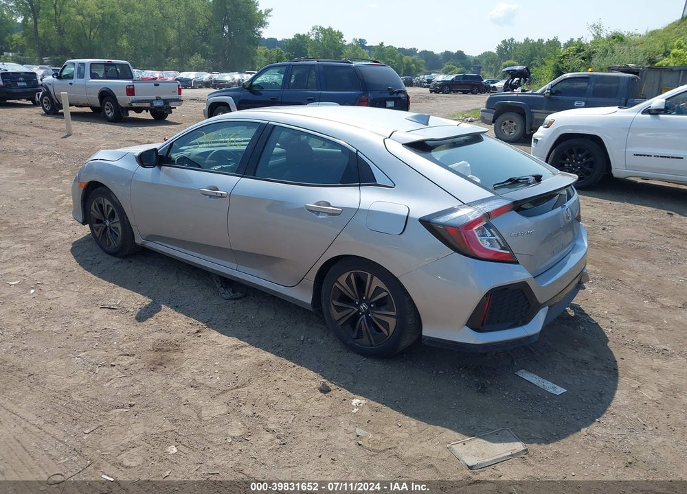 2017 HONDA CIVIC EX VIN: SHHFK7H54HU219147