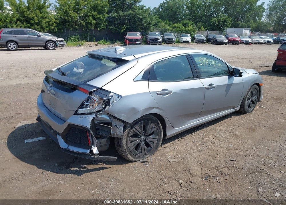 2017 HONDA CIVIC EX VIN: SHHFK7H54HU219147