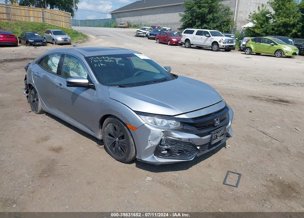 2017 HONDA CIVIC EX VIN: SHHFK7H54HU219147