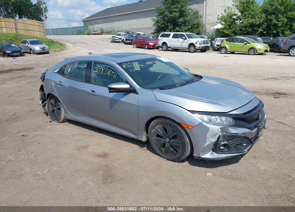 2017 HONDA CIVIC EX VIN: SHHFK7H54HU219147