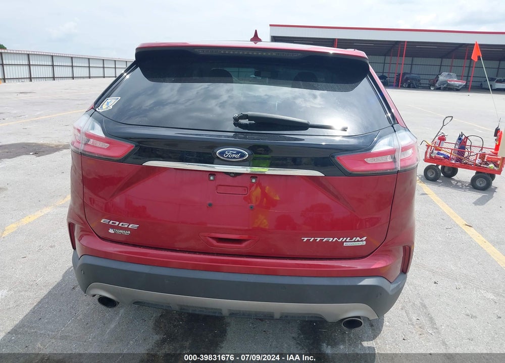 2019 FORD EDGE TITANIUM VIN: 2FMPK3K92KBB26671