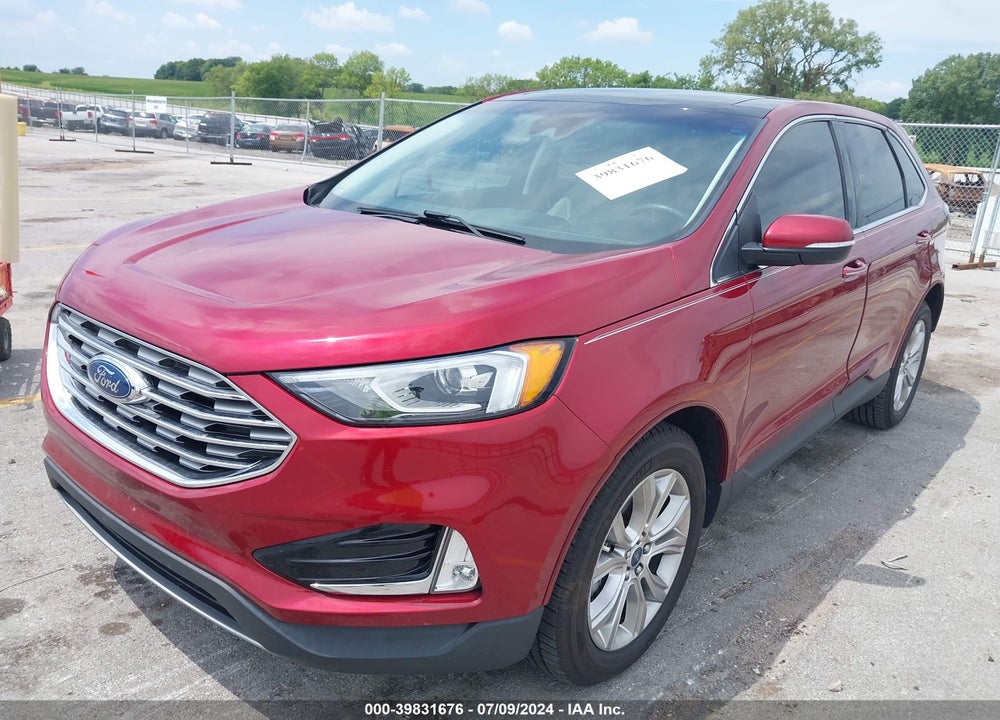 2019 FORD EDGE TITANIUM VIN: 2FMPK3K92KBB26671