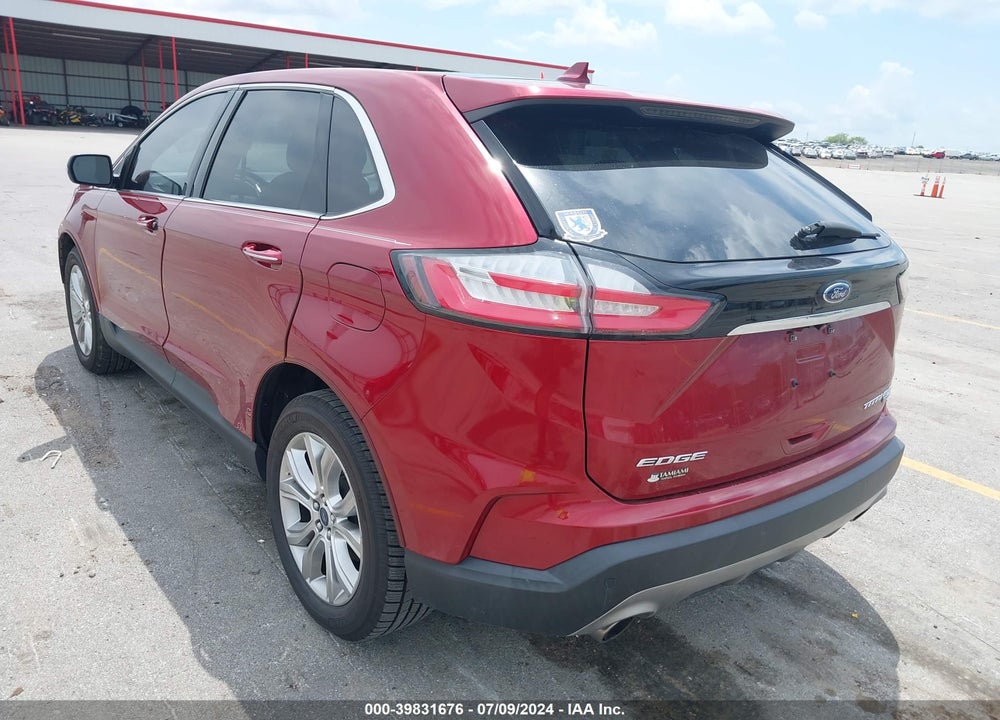2019 FORD EDGE TITANIUM VIN: 2FMPK3K92KBB26671