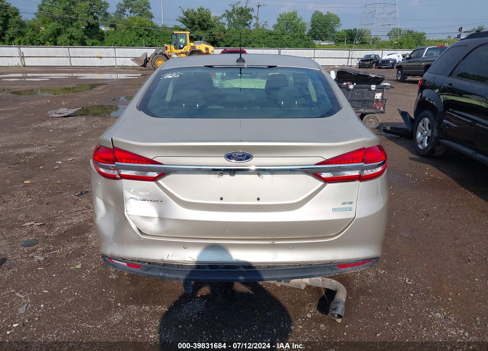 2017 FORD FUSION SE VIN: 3FA6P0HD9HR251100