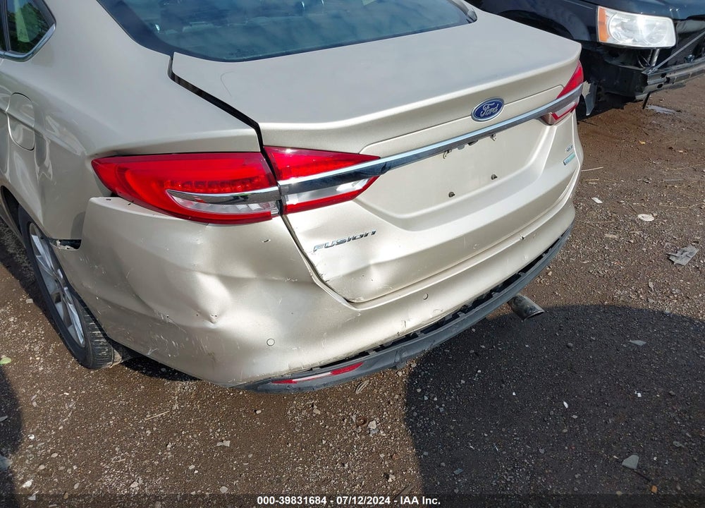 2017 FORD FUSION SE VIN: 3FA6P0HD9HR251100