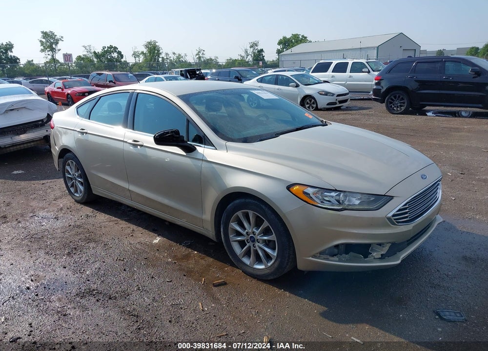 2017 FORD FUSION SE VIN: 3FA6P0HD9HR251100