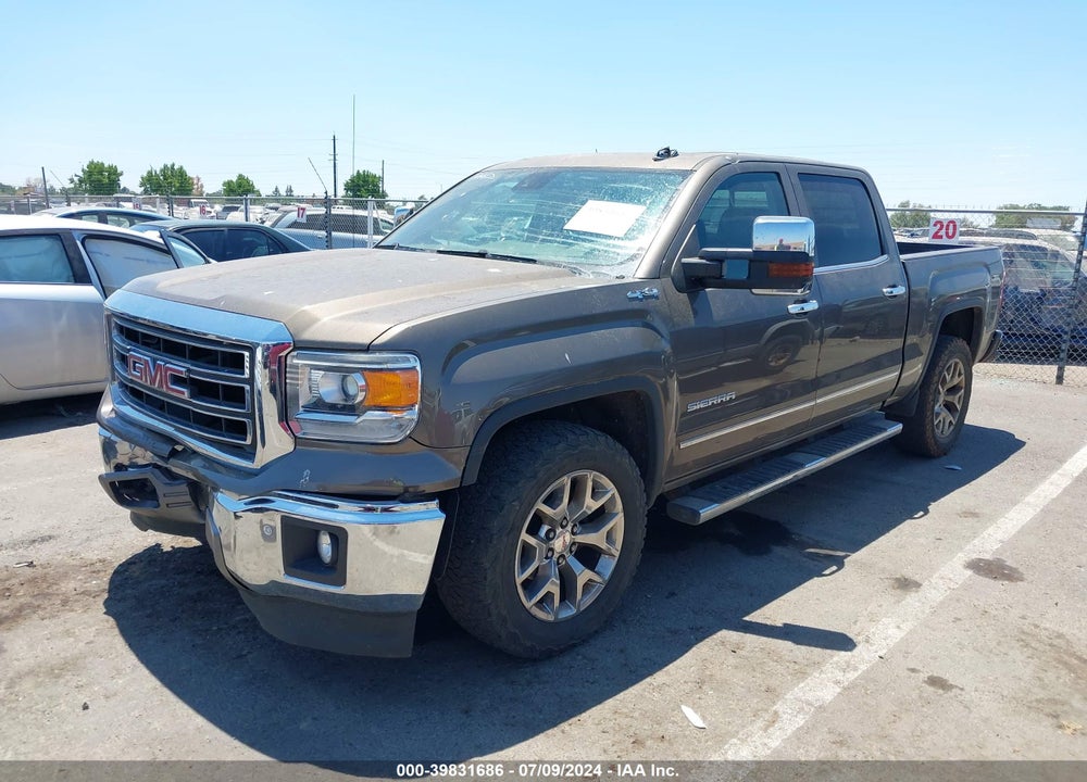 2015 GMC SIERRA 1500 SLT VIN: 3GTU2VEJ3FG457545