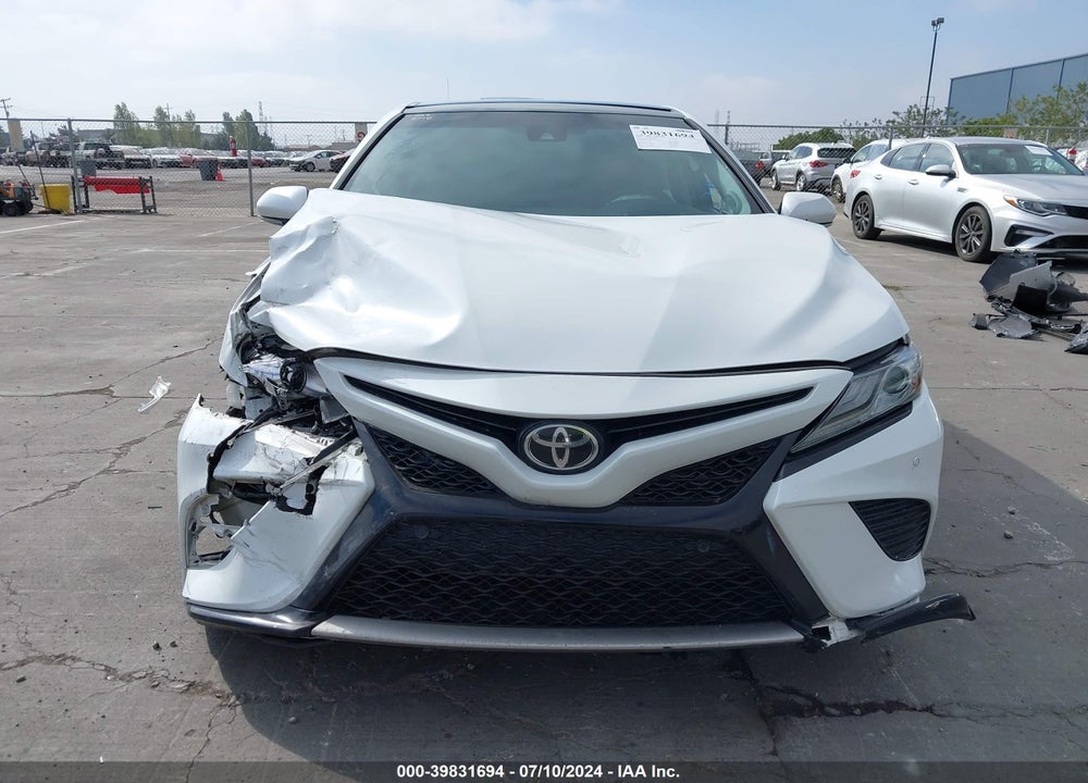 2018 TOYOTA CAMRY XSE V6 VIN: 4T1BZ1HK0JU006168