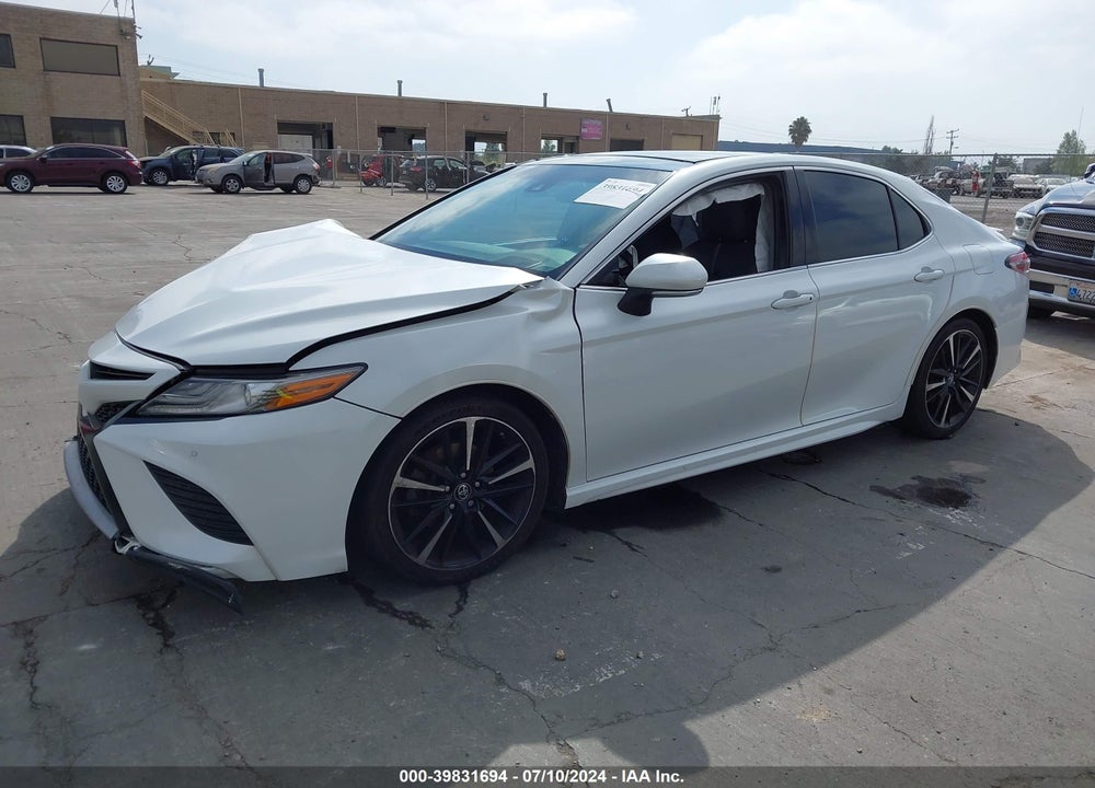 2018 TOYOTA CAMRY XSE V6 VIN: 4T1BZ1HK0JU006168