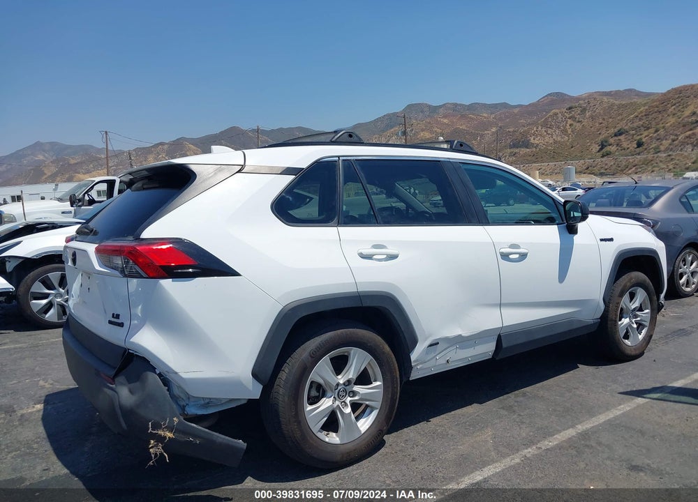 2021 TOYOTA RAV4 HYBRID LE VIN: 4T3L6RFV7MU022789