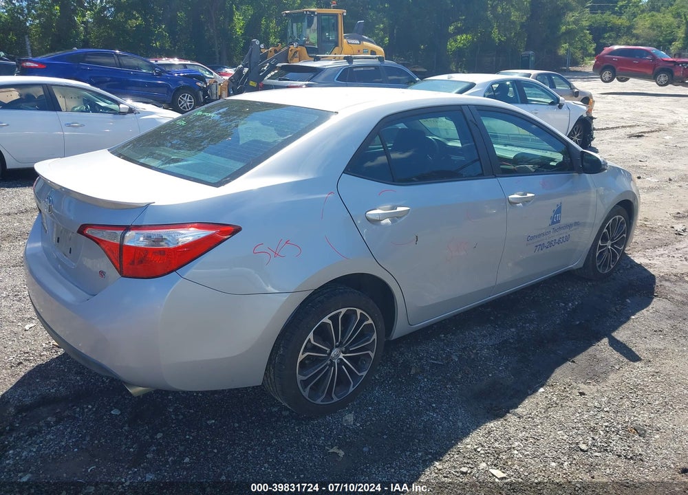 2014 TOYOTA COROLLA S PLUS VIN: 2T1BURHE3EC039891