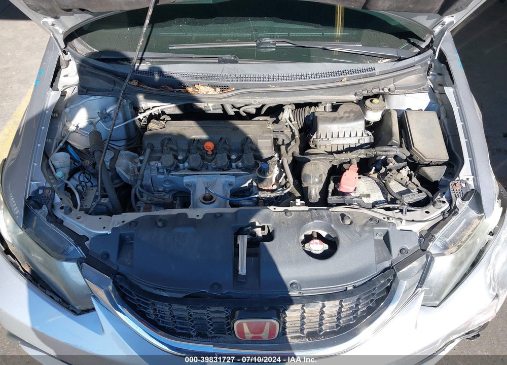 2014 HONDA CIVIC EX VIN: 19XFB2F88EE058692